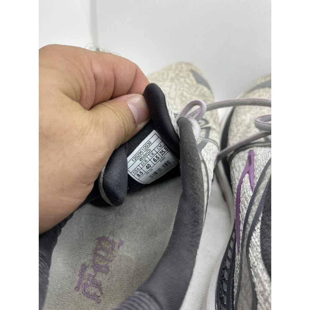 Brooks Adrenaline GTS 20 Women's Running Shoes Size 8.5 Gray Lilac